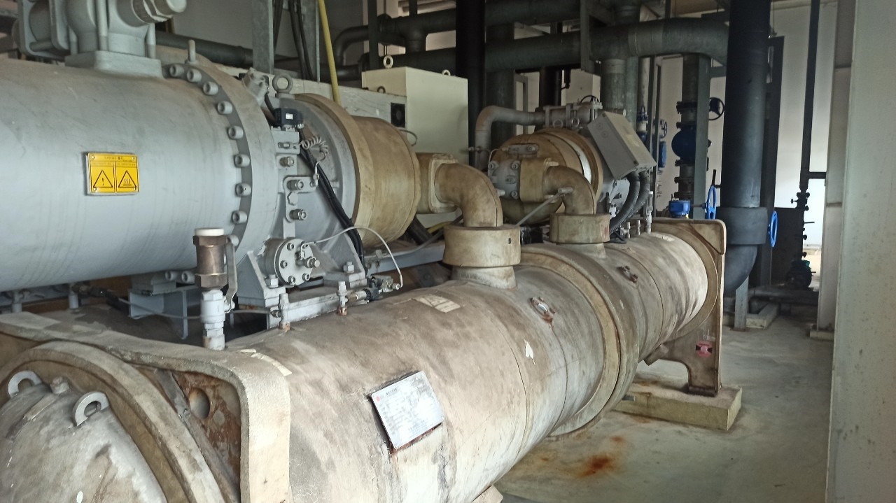 Tẩy cặn Chiller tại Khu công nghiệp VSip Bắc Ninh